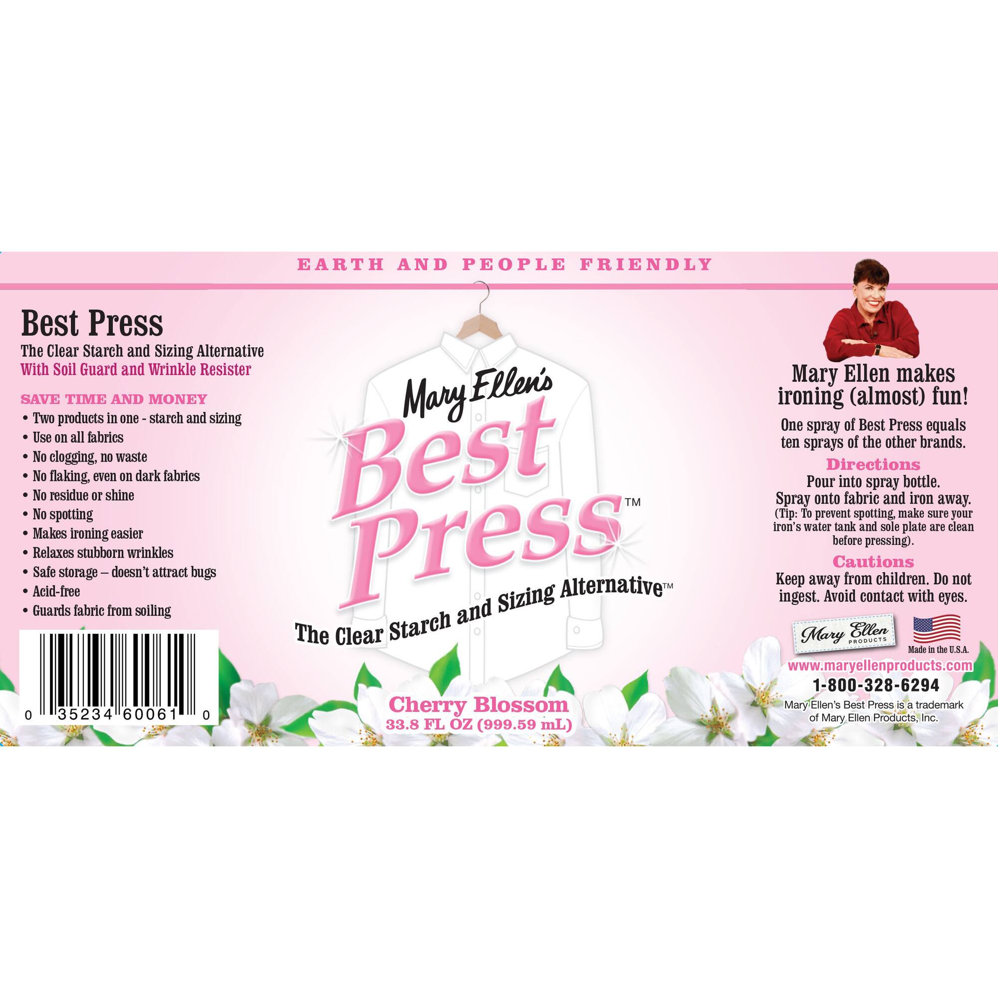 Mary Ellen's Best Press™ 33.8oz. Clear Starch & Sizing Alternative